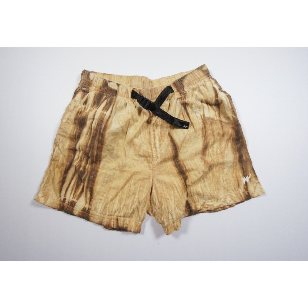 Without Walls Shorts Mens Medium Beige Belted Lightweight Outdoors Casual Adult